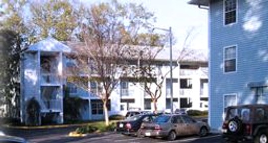 Building and on-site parking
